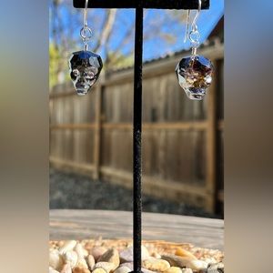 Skull earrings